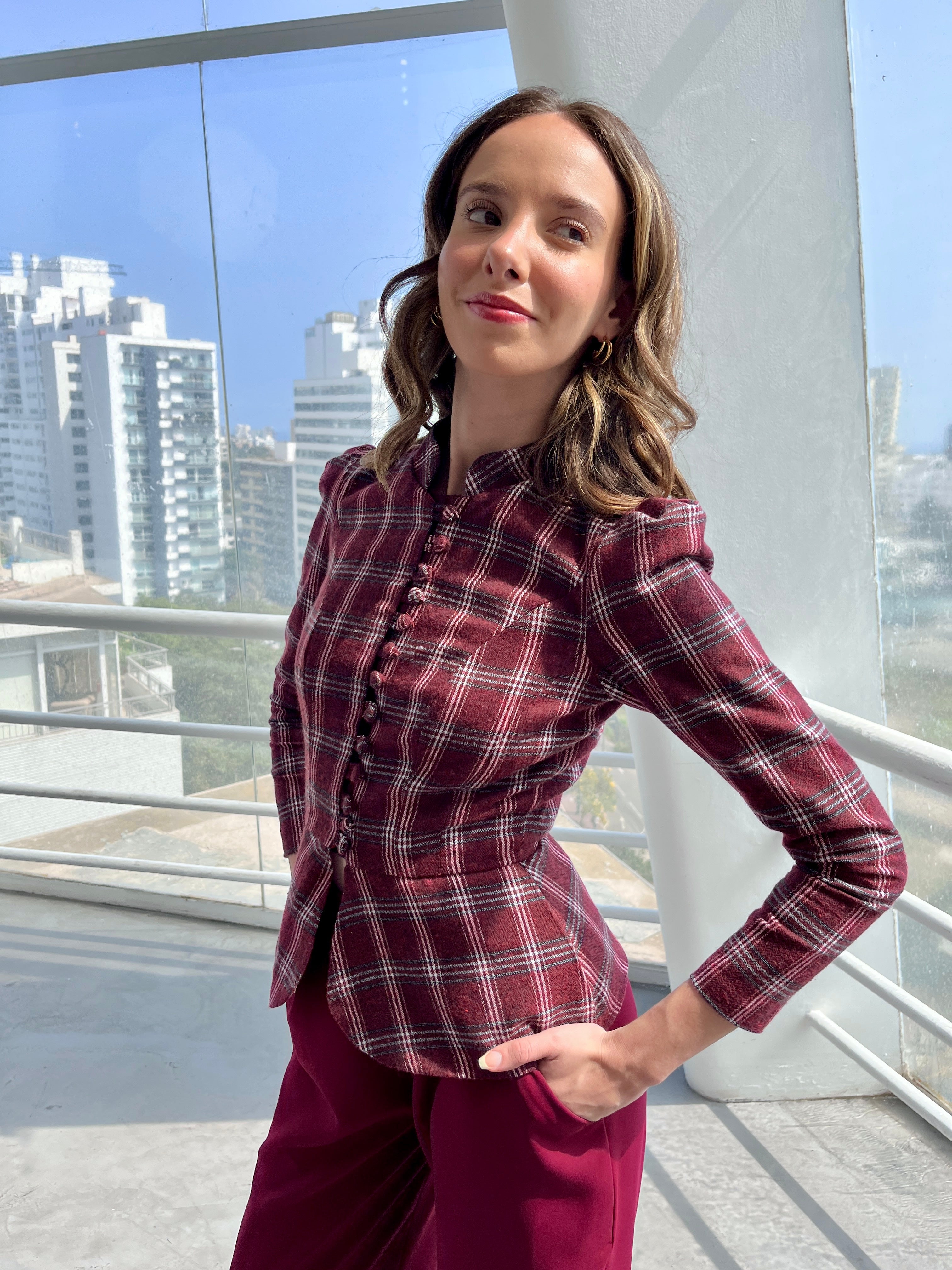 Borgoña Real — Conjunto Lanilla