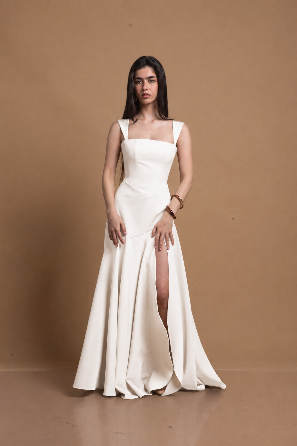 Vestido Bordeaux Vino – Largo de Gala